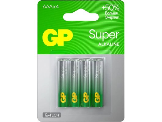 Батарейка GP Super Alkaline 24AA21-2CRSBC4 4 шт